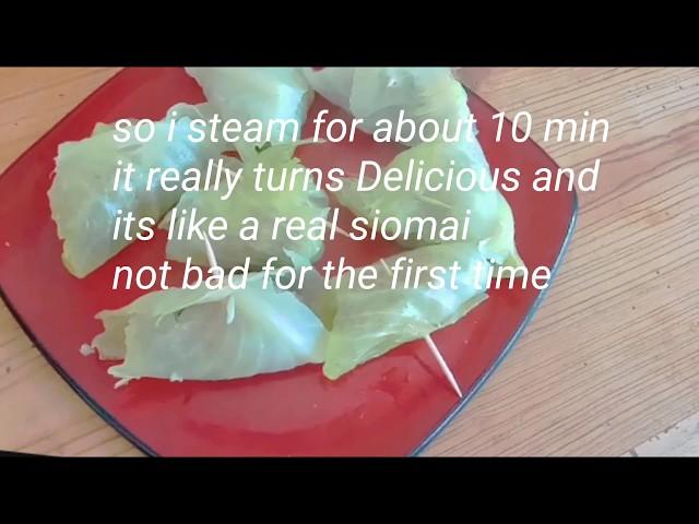 115: Beef vegetable siomai || Stuffed cabbage || My life in America