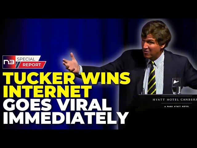 Tucker Carlson Demolishes Liberal Media in Australia Showdown Audience Goes Wild