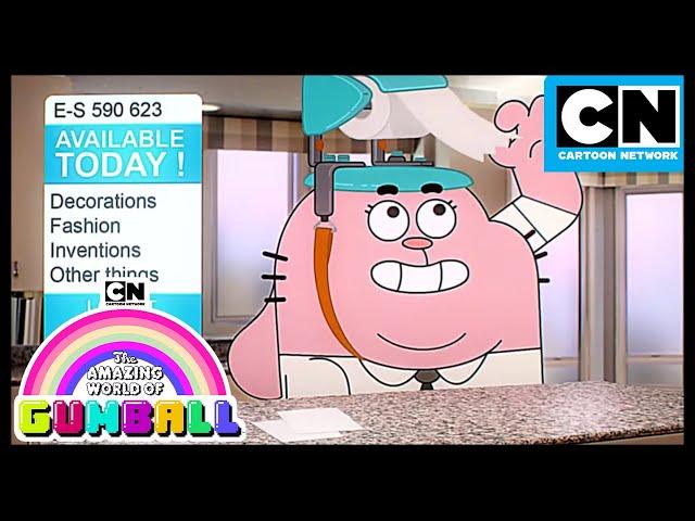 Bunu alır mıydınız? Richard'ın televizyondaki en garip icadı!  | Gumball | Cartoon Network Türkiye