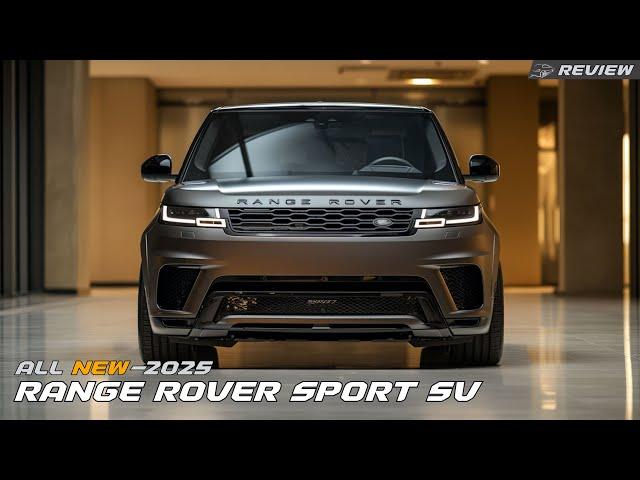 Redefining Adventure and Elegance – 2025 Range Rover Sport SV