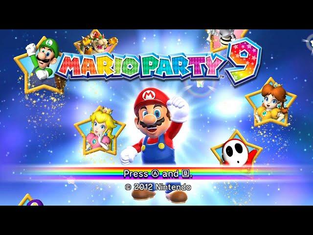 Mario Party 9 - Full Game Walkthrough