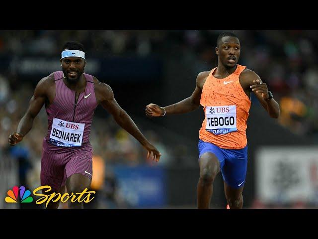 Tebogo vs. Kenny Bednarek duel in final steps decides star-studded Zurich 200m showdown | NBC Sports