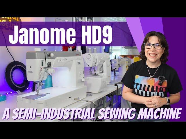 Sew Thick Layers and Make Bags with the Janome HD9!