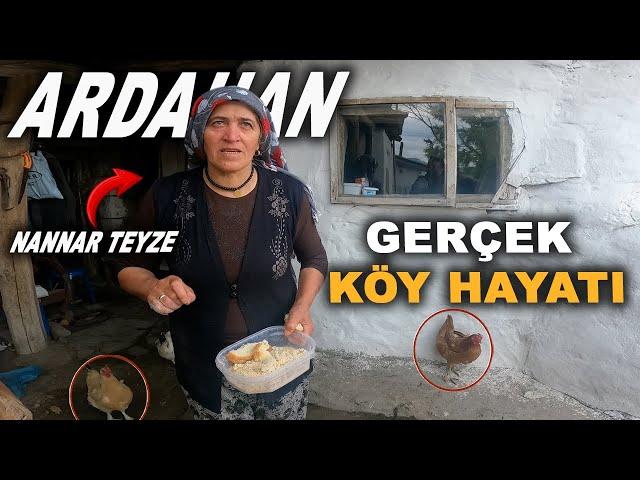 ARDAHAN'da Bir KÖY EVİNE Misafir Olduk! ( Bizi Ardahan Köy Düğününe Davet Ettiler ) ~52