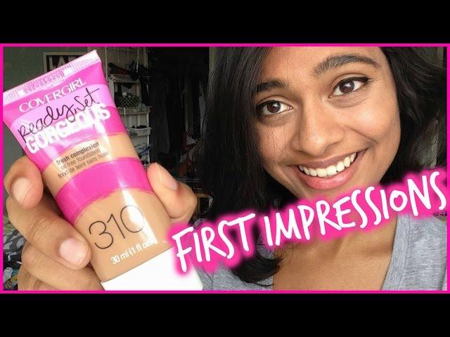 First Impression: Covergirl Ready Set Gorgeous Foundation || TheEkaShow