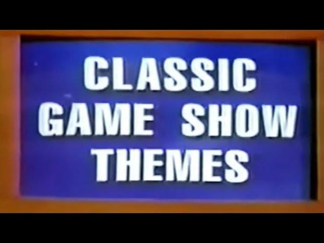 Jeopardy! Classic Game Show Themes Category