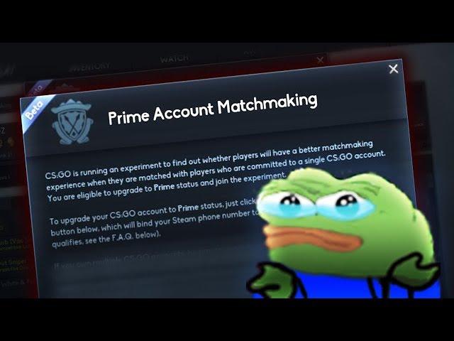 Prime Matchmaking as a Cheater