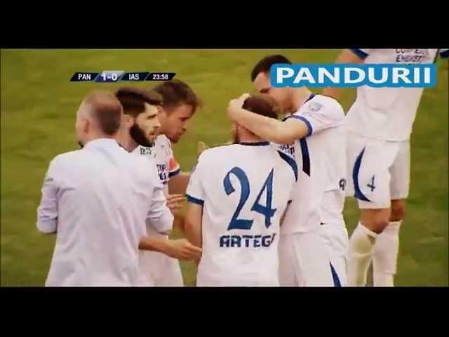 Gol Mrzljak, Pandurii Târgu Jiu – CSMS Iaşi, 1-0, Min. 24