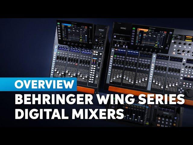 Behringer WING Compact and WING Rack Digital Mixers