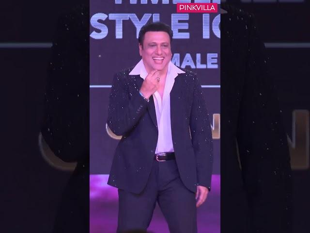 #govinda brought back the epic 90s memories with his signature moves at the #pinkvillastyleicons  2