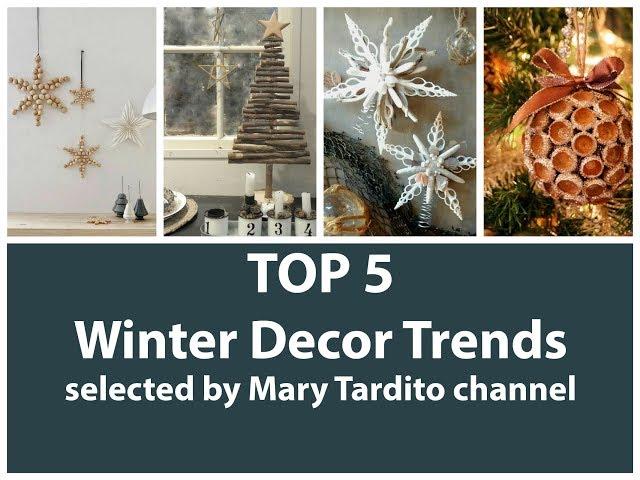 TOP 5 Winter Decor Trends – Christmas Decorating Trends for Winter Season