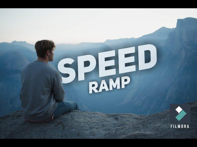 how to make smooth speed ramp motion in filmora