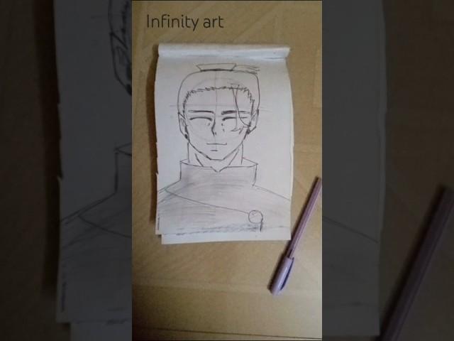 Geto drawing from jujutsu kaisen #short#drawing