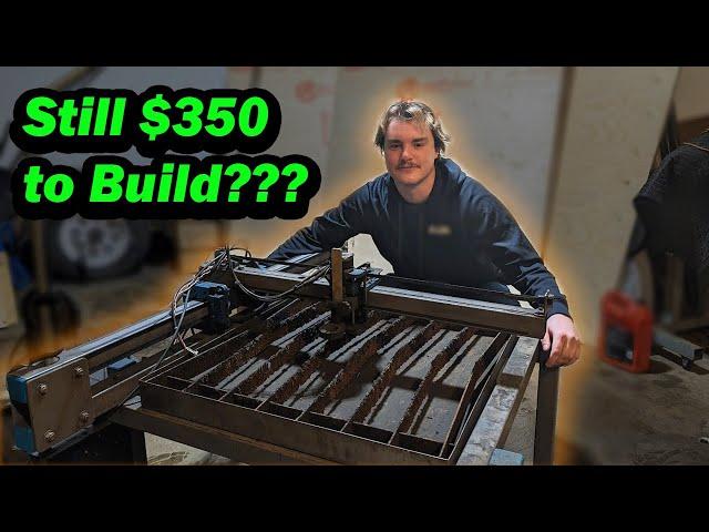 Does Our DIY CNC Plasma Table Still Cost $350 to Build?