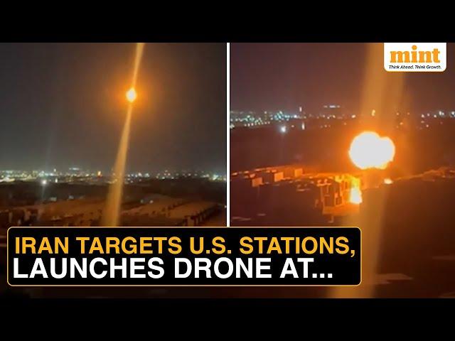 Israel Iran Conflict | On Cam: Drone Attack On U.S. Consulate In Iraq Amid Mayhem In Israeli Cities