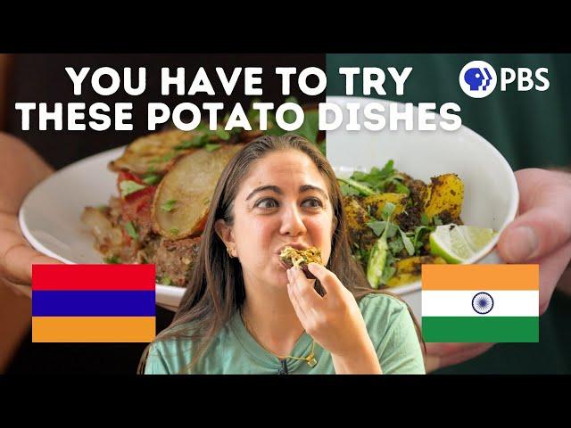 ARMENIAN vs. INDIAN Potatoes! | Pan Pals 