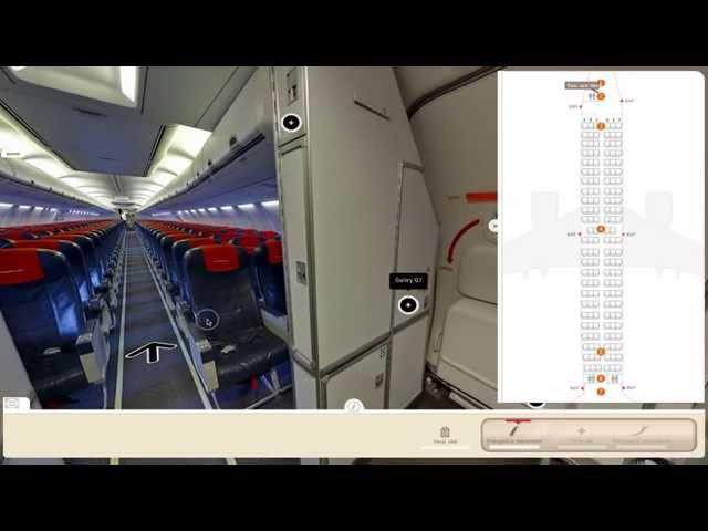 Virtual training environments in online cabin crew training