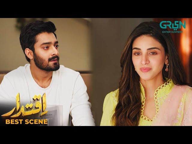 Iqtidar Episode 32 | Best Scene 02 | Anmol Baloch & Ali Raza | Green TV Entertainment