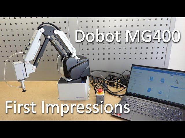 Dobot MG400 Robotic Arm: my first impressions, demos and hardware overview.