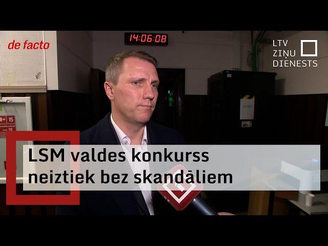 LSM valdes konkursā nevēlas uzņemties riskus; bez skandāliem tāpat neiztiek