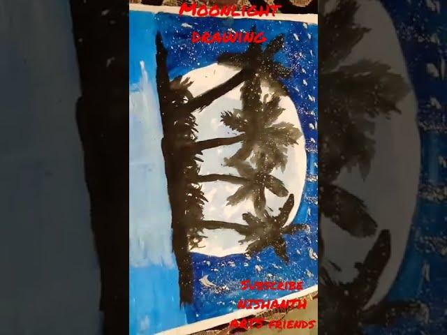 Moonlight drawing by NISHANTH ARTS Finally Revealed
