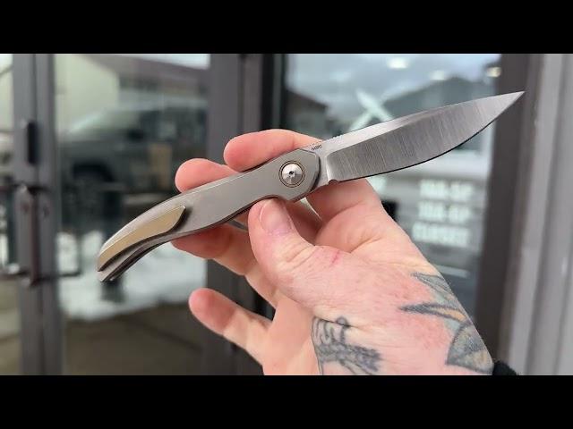 Keanison Knives Fido Titanium Folder