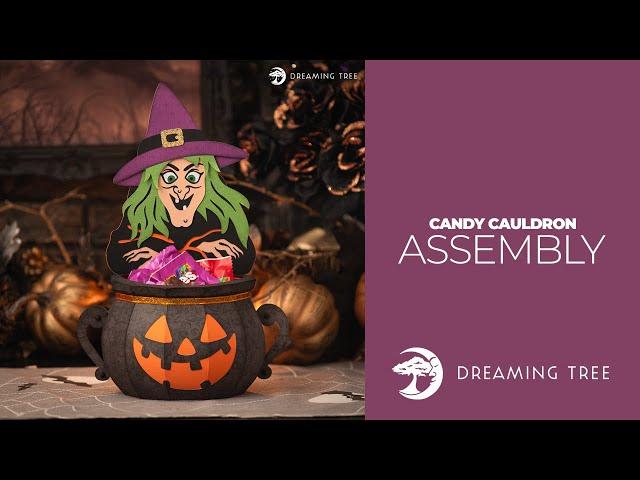 SVG File - Candy Cauldron - Assembly Tutorial