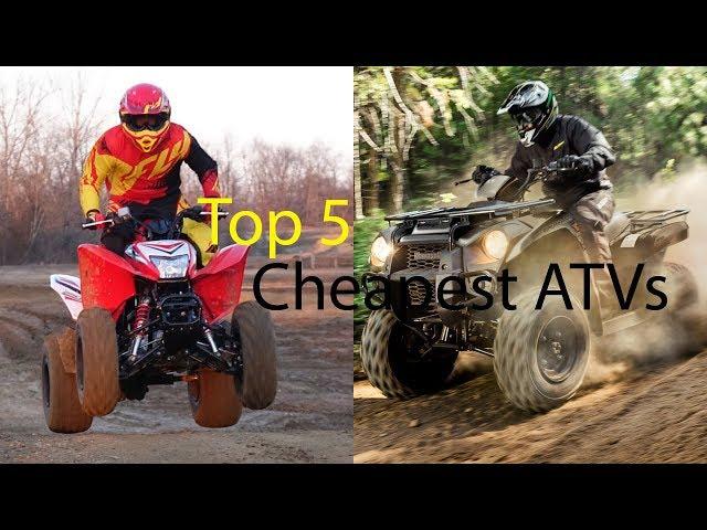 Top 5 Cheapest ATVs