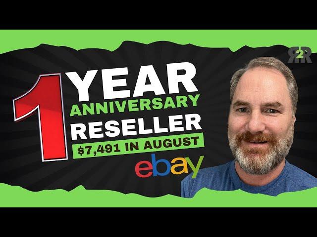 1 Year Anniversary as a Full Time Ebay Reseller.  What I've Learned! Top Sales for August 2024