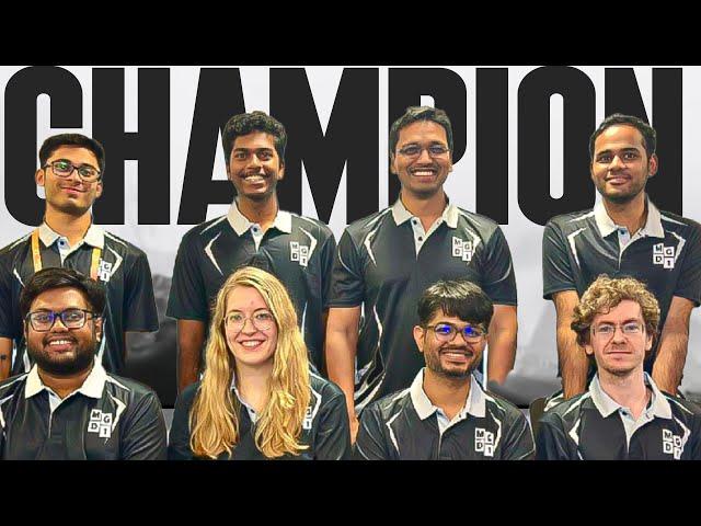 India's MGD1 are now World Champions! World Rapid Teams 2025 in London