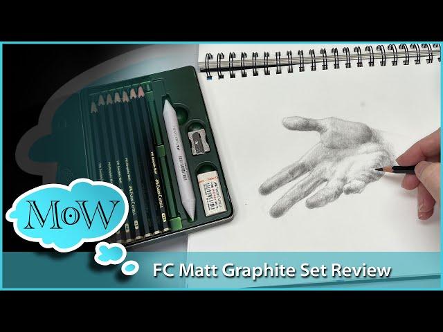 Faber Castell Matt Graphite Pencil Set Review + A Hand Drawing.