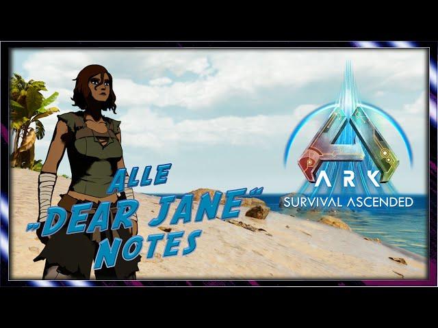 Hier findet Ihr alle "Dear Jane" Notes auf The Island  | Ark Survival Ascended | #Doctendo