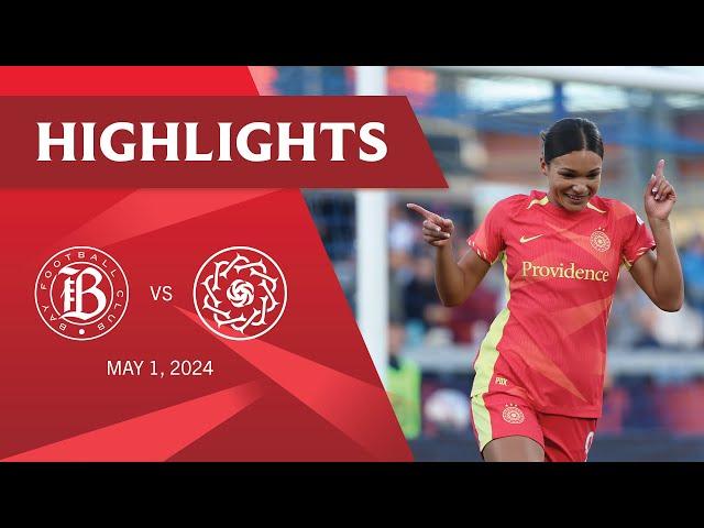 Highlights | Bay FC vs Portland Thorns FC | May 1, 2024