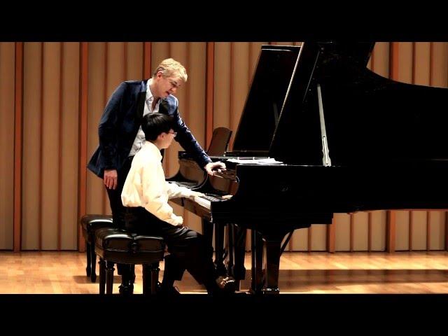 Master Class with Jean-Yves Thibaudet: Haoxian Hu Plays Rigoletto by Liszt