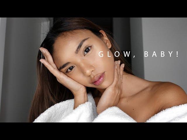 GLOW, BABY! My 10-Step Evening Skincare Routine | rachelteetyler