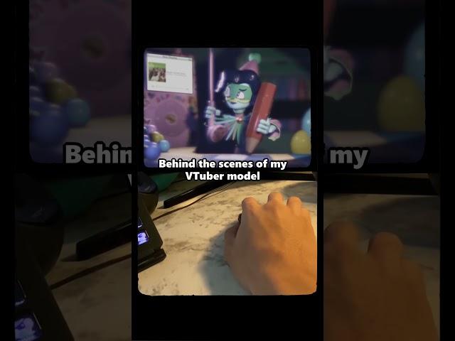 Behind The Scenes Stop Motion VTuber #vtuber #nostalgia #IndieTuber