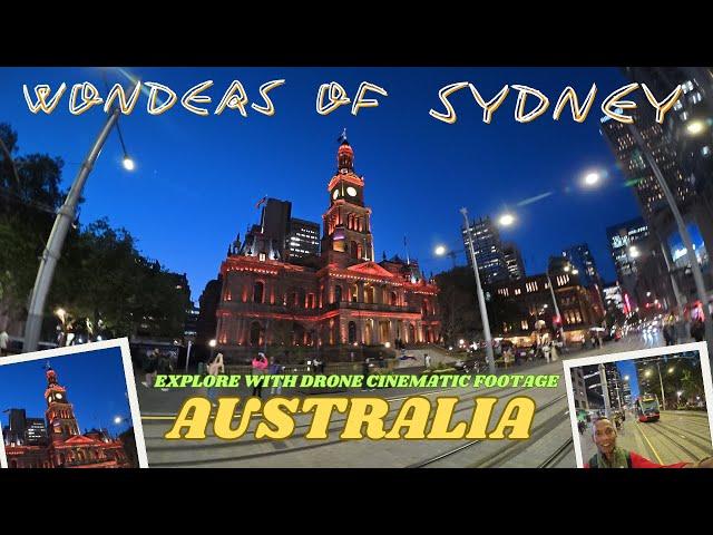 WONDERS OF SYDNEY, EXPLORE WITH DRONE CINEMATIC FOOTAGE, AUSTRALIA au VLOG#24