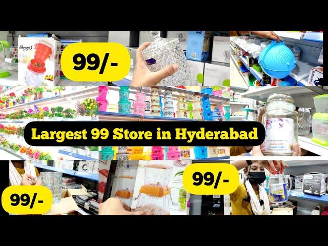 Largest 99 Store in Hyderabad | Buy Any Item At Rs.99/- | Trending Amazon Items