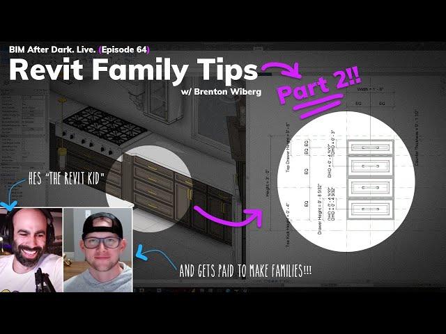 Revit Family Tips ( From a Professional Revit Family Creator ) - PART 2!!!