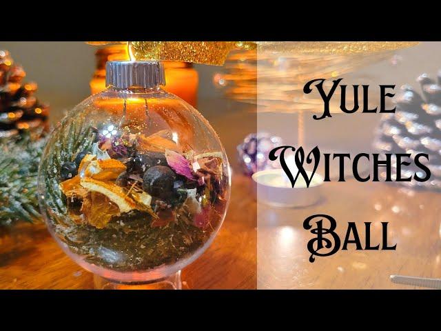 Yule Witches Ball || DIY Witchy