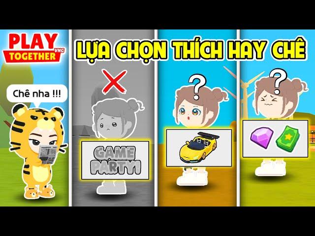 PLAY TOGETHER | BEDY VÀ MEO SẼ THÍCH HAY CHÊ NHỮNG THỨ NÀY TRONG GAME ?