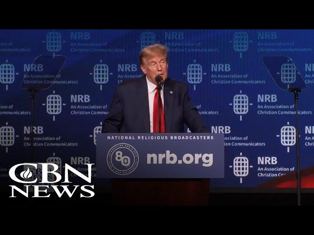 Trump Courts Christians at NRB Convention, Promises to Defend Faith and Religious Liberty