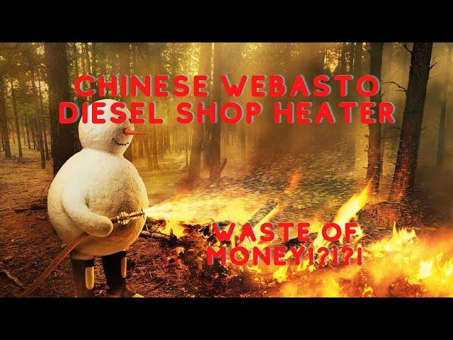 8kw Chinese diesel heater shop install and review, don't waste your time!