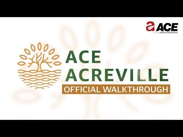 ACE Acreville Walkthrough : Exclusive First Look at Premium Plots on Yamuna Expressway ! ACE Group