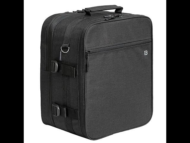 Рюкзак-трансформер для ручной клади Pobedabags Black Base 36x30x27