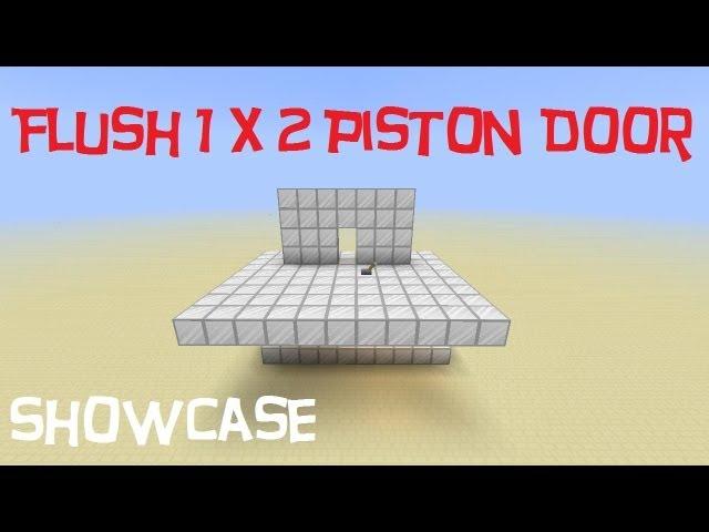 Minecraft: 1 x 2 Flush/Seamless Hidden (Hipster) Door [Showcase]