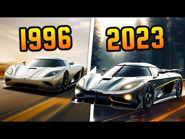 Evolution of Koenigsegg (Animation)