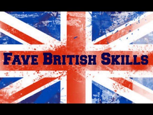 Favourite Skills in British WAG  - Resolve