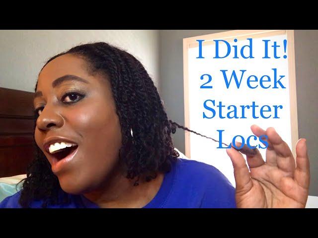 2 WEEK Two Strand Twists Starter LOC Reveal