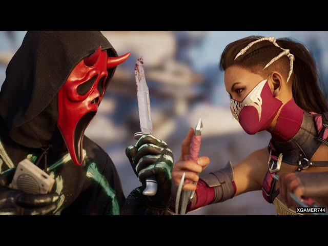 Mortal Kombat 1 - Ghostface Vs. Mileena (VERY HARD)